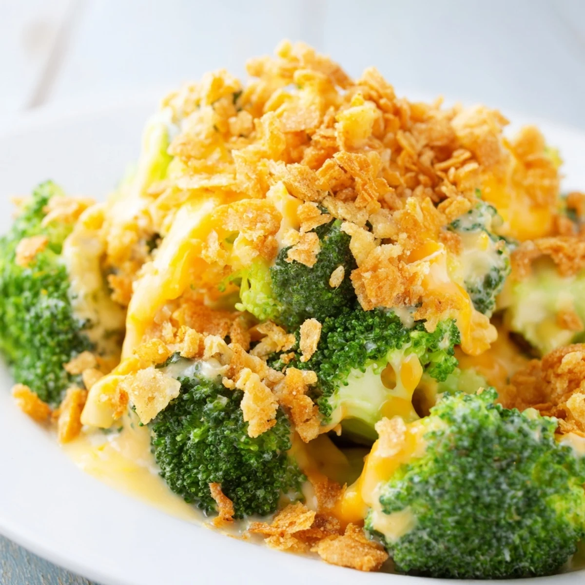 Broccoli Cheese Casserole Delight