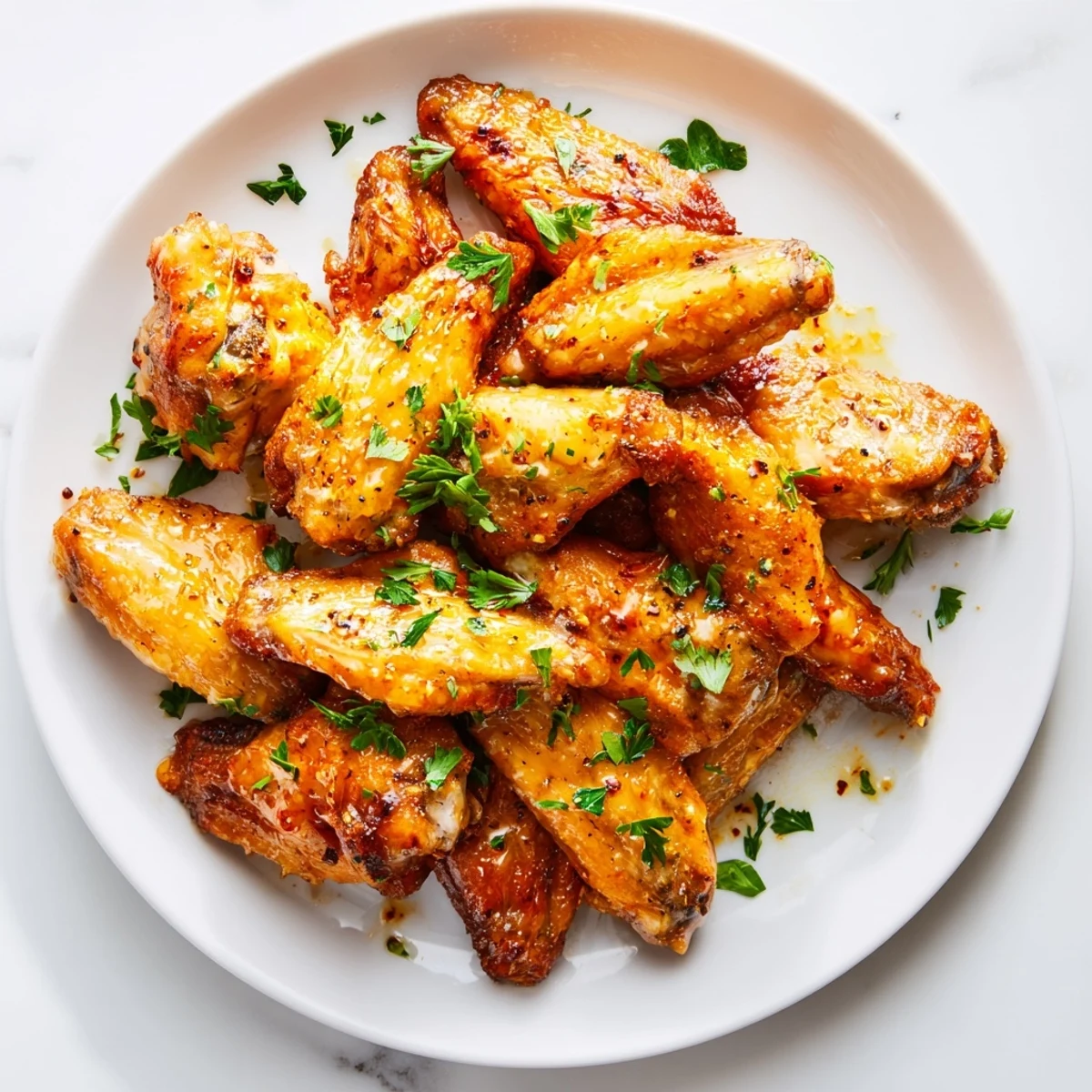 A close-up of zesty lemon pepper wings, showcasing the juicy meat and perfectly seasoned skin.