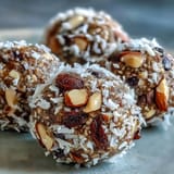 Fragrant roasted hojicha powder blends with Medjool dates and cashews in these nutritious, gluten-free bites. 