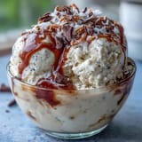 Tropical Coconut Cold Brew Float with melted ice cream and a hint of sweetness.