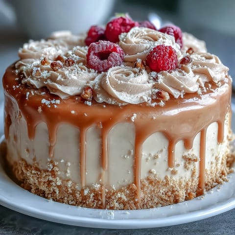 Elegant Bridal Shower Rosé Velvet Cake with shimmering gold drip.