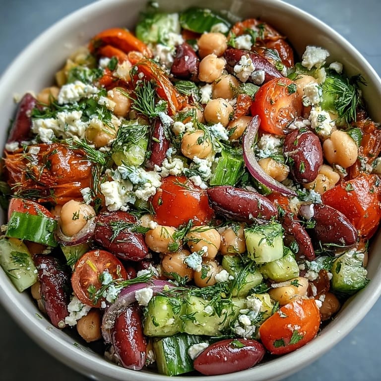 This vegetarian Mediterranean side dish is perfect for summer potlucks and backyard BBQs.
