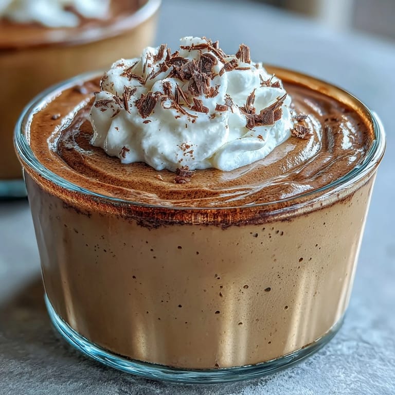 Creamy Hojicha Pudding with a smooth custard texture, perfect for a simple, refined Japanese-inspired dessert.