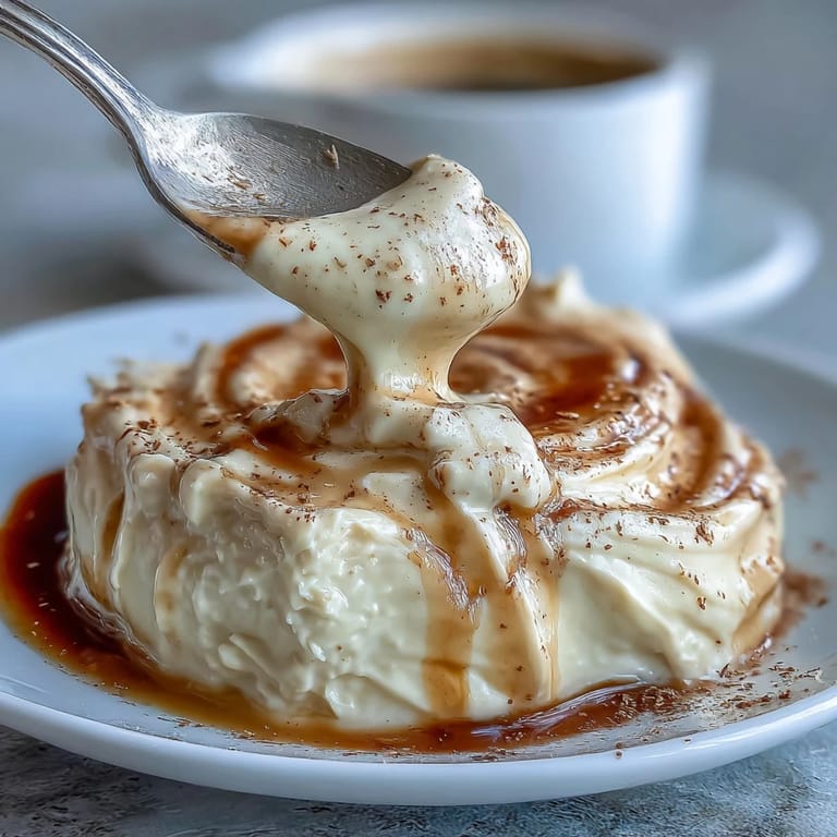 A piping bag fills airy cream puffs with warm, roasted Hojicha Pastry Cream, ready for serving.