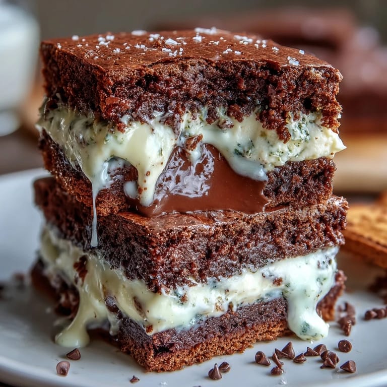 Decadent brownie mix cookies featuring a hidden cream cheese center, offering a delightful contrast of textures and flavors.